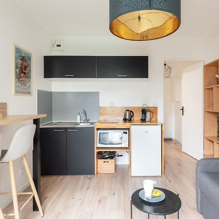 Studio Centre-Ville Avec Terrasse Et Parking Securise Gratuit Nantes Dış mekan fotoğraf