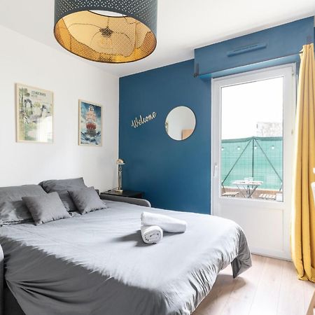 Studio Centre-Ville Avec Terrasse Et Parking Securise Gratuit Nantes Dış mekan fotoğraf