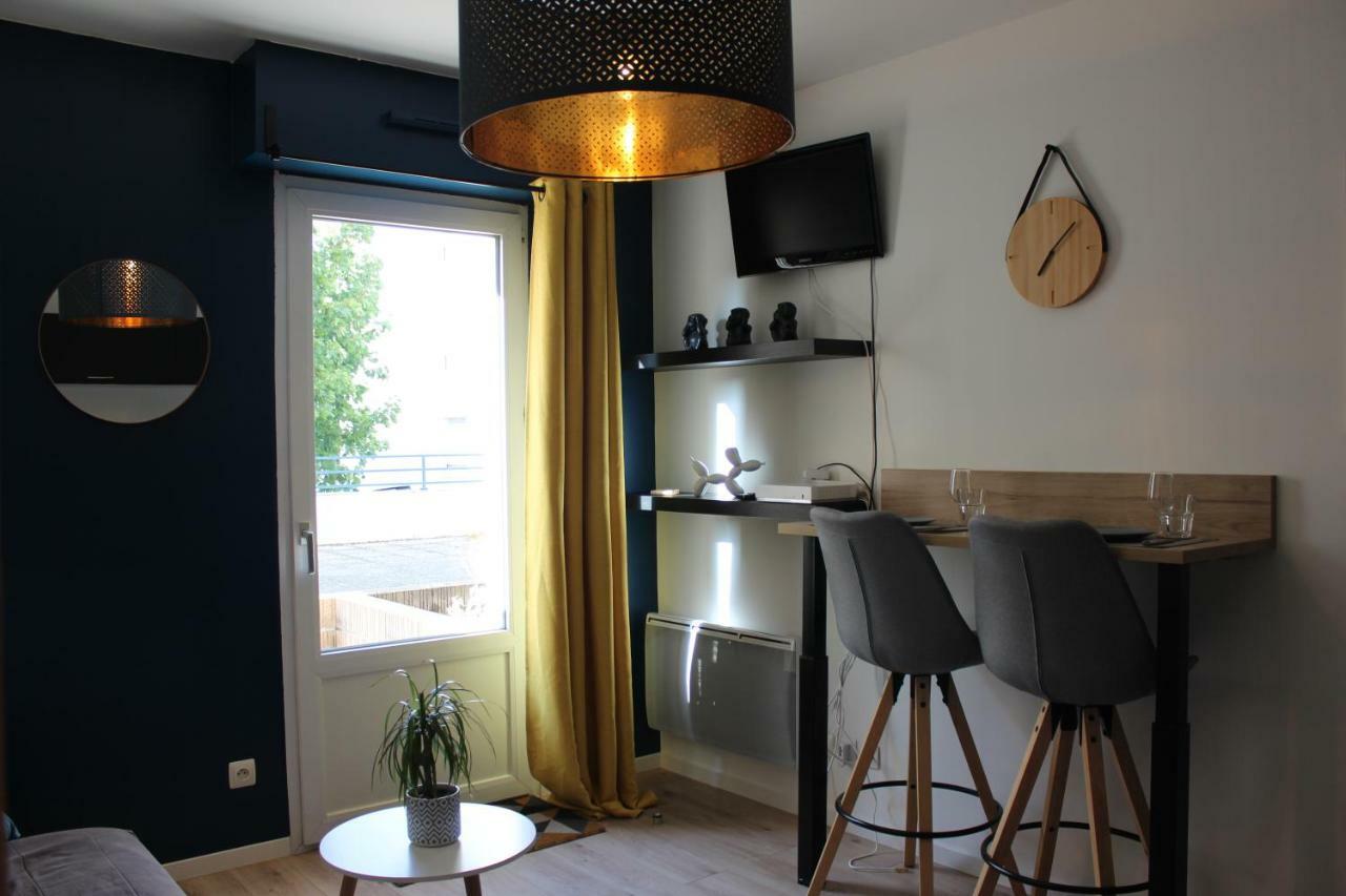 Studio Centre-Ville Avec Terrasse Et Parking Securise Gratuit Nantes Dış mekan fotoğraf
